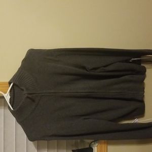 Gray Zip Sweater